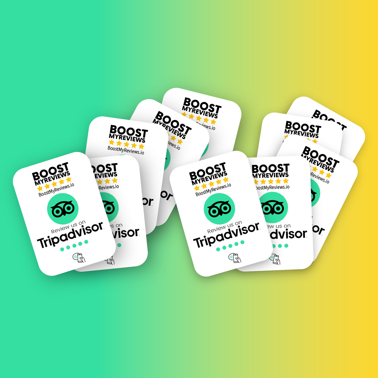 Boost My Trip Advisor™- UNLIMITED Reviews per Card
