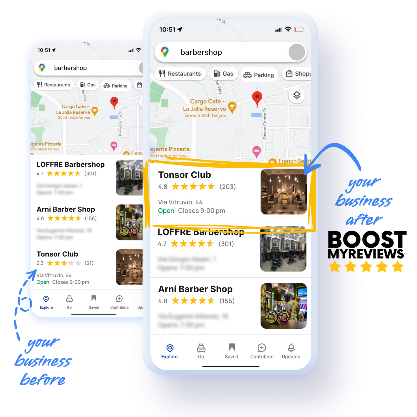 Boost My Google Reviews™- UNLIMITED Reviews per Card