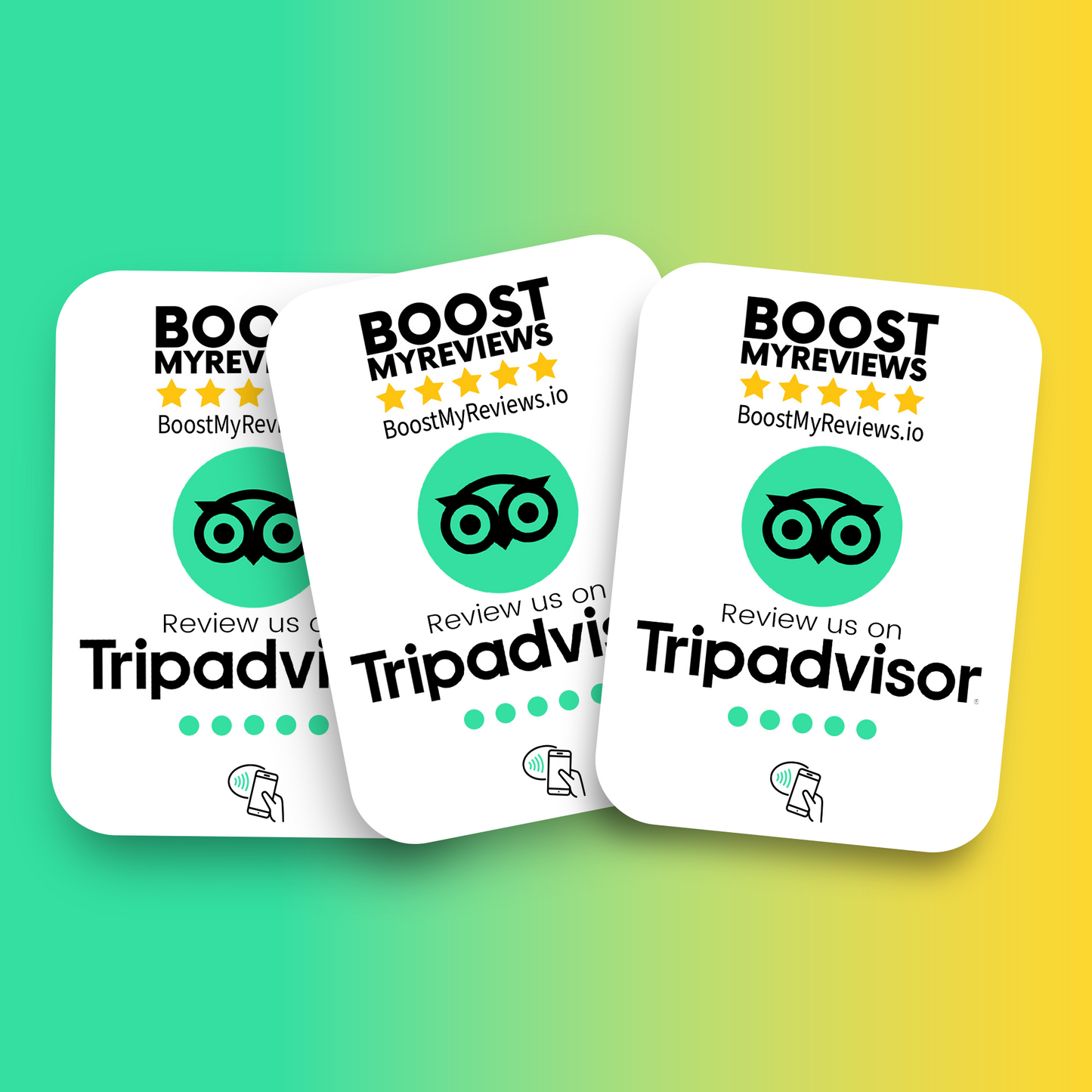 Boost My Trip Advisor™- UNLIMITED Reviews per Card