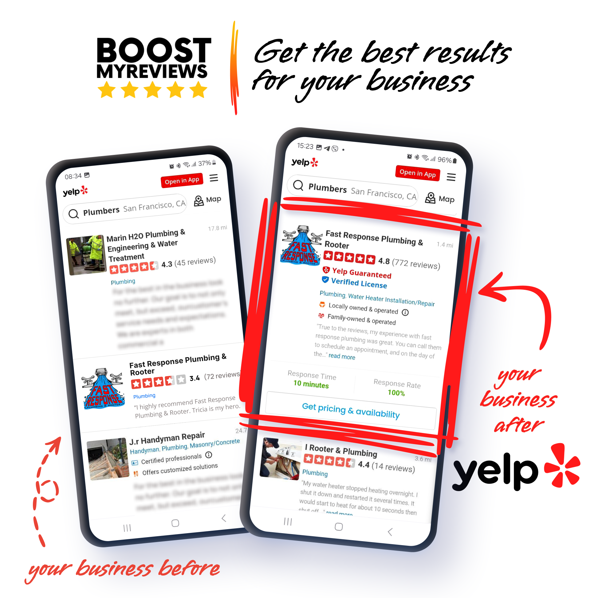 Boost My Yelp™- UNLIMITED Reviews per Card
