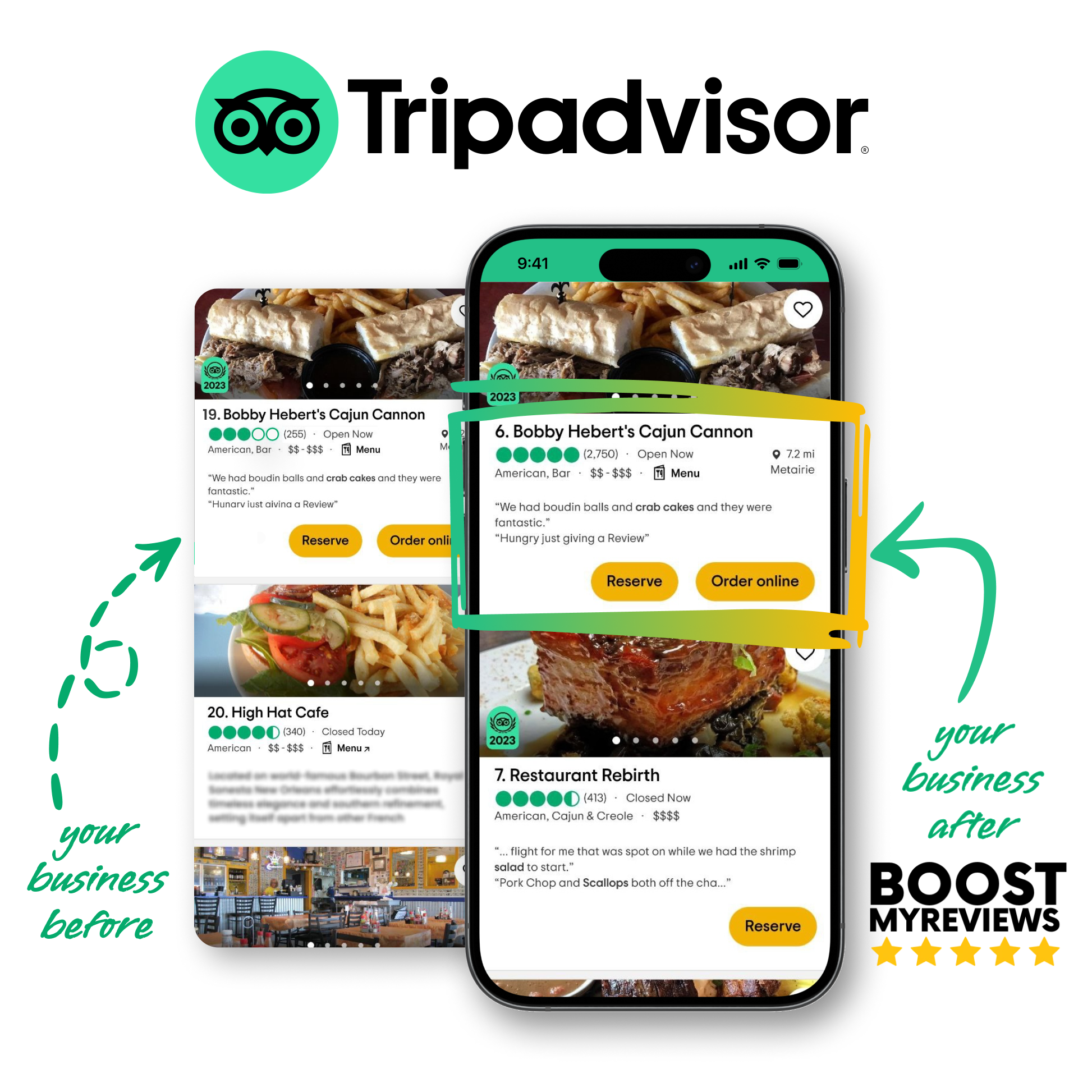 Boost My Trip Advisor™- UNLIMITED Reviews per Card