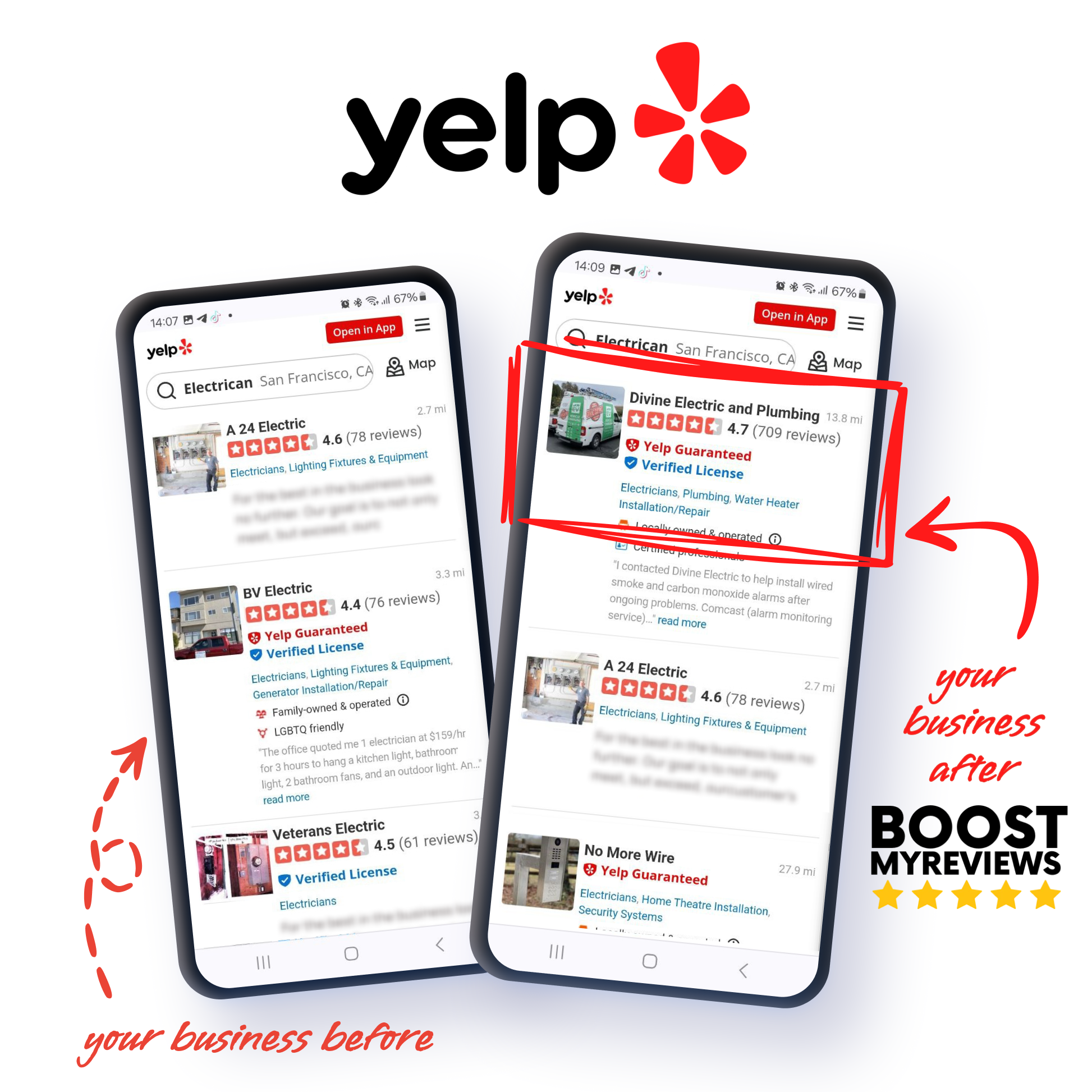 Boost My Yelp™- UNLIMITED Reviews per Card